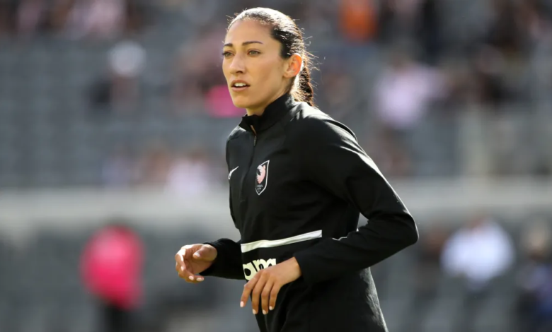 Angel City Coach Addresses Christen Press’ Absence in NWSL Kick-Off Against San Diego