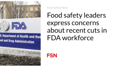 Food safety leaders express concerns about recent cuts in FDA workforce