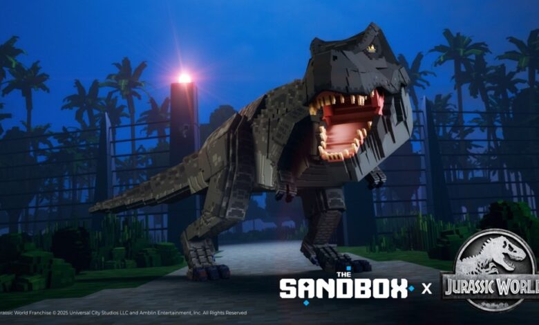 The Sandbox partners with Jurassic World franchise to create new virtual experiences