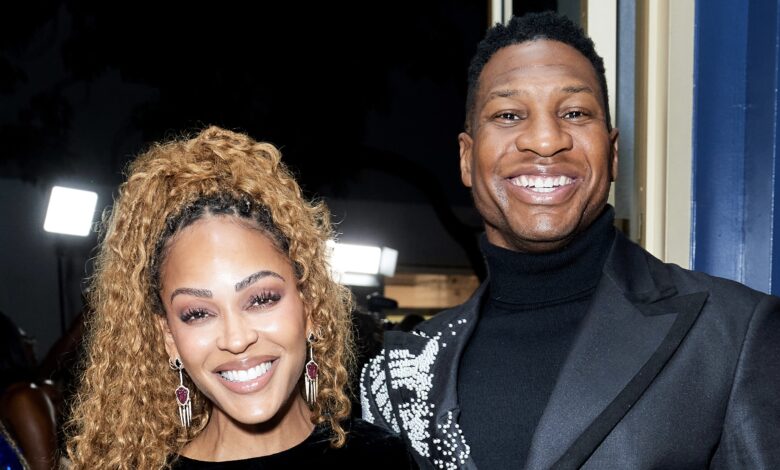 Husband & Wife? Jonathan Majors Addresses Report Alleging He & Meagan Good Tied The Knot (WATCH)