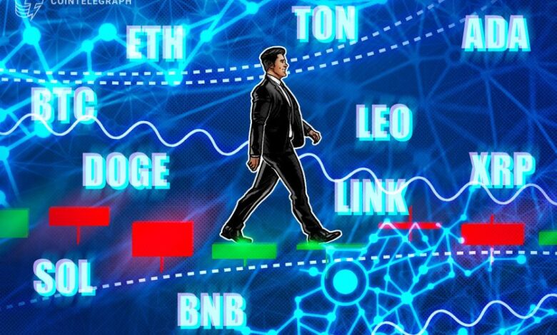 Price analysis 3/21: BTC, ETH, XRP, BNB, SOL, ADA, DOGE, TON, LINK, LEO