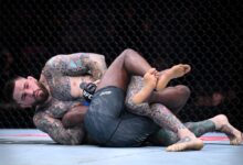 Sean Brady mocks Leon Edwards for tapping out as UFC London feud continues after stoppage