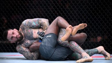 Sean Brady mocks Leon Edwards for tapping out as UFC London feud continues after stoppage