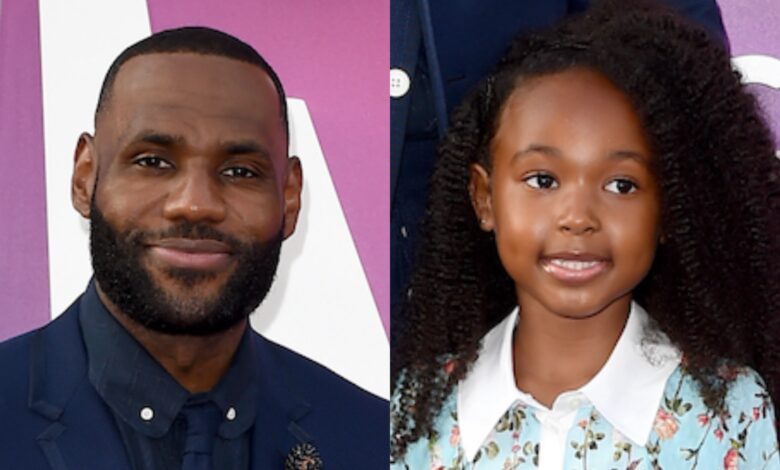 Passenger Princess! The Internet Is Livin’ For LeBron James & Zhuri’s Drop-Top Daddy-Daughter Date (WATCH)