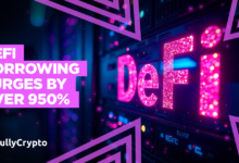 DeFi Borrowing Surges by Over 950%, Says Report