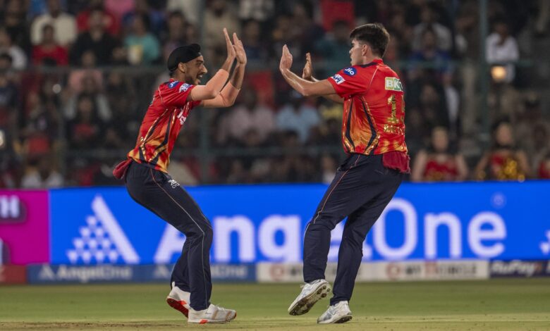 RCB Vs PBKS IPL 2025 highlights: Punjab Kings seal 5-wicket victory in rain-hit clash