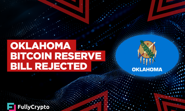 Oklahoma Bitcoin Reserve Bill Rejected