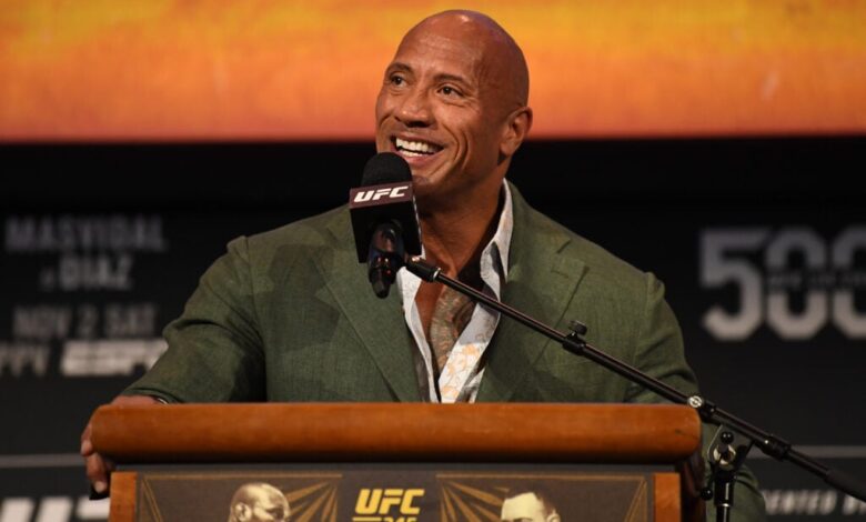 The Rock explains why he wanted to play UFC legend in new movie