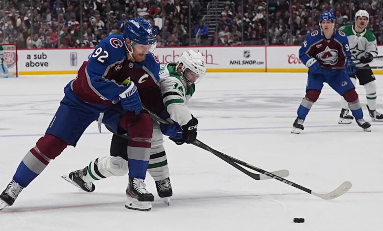 Landeskog scores 1st goal in nearly 3 years, Avalanche even series with 4-0 win over Stars in Game 4