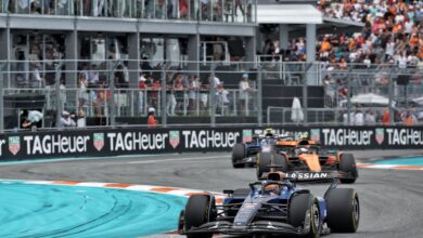 ‘La 4e place était possible’ : Albon est ‘content’ d’avoir pu suivre Verstappen et Russell