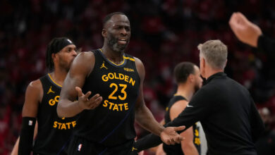 Golden State's Green vows to team to lead with poise in Game 7 and delivers in win over Rockets
