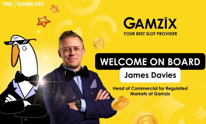 Gamzix welcomes James Davies to its growing team