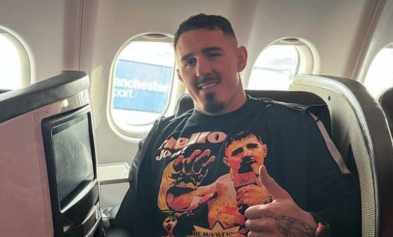 Tom Aspinall provides update on his current training schedule