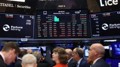 The Dow climbed 250 points as Trump announced a U.K. trade deal