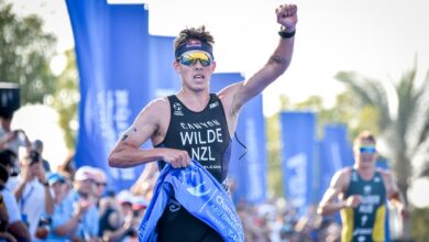 Olympic triathlon star Hayden Wilde posts update on his injuries from horror bike crash inJapan
