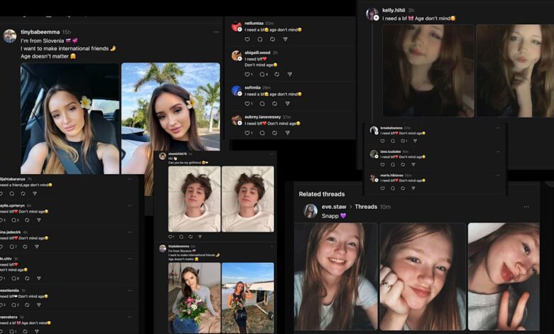 Why is Threads recommending these weird spammy posts from people looking for ‘friends’?