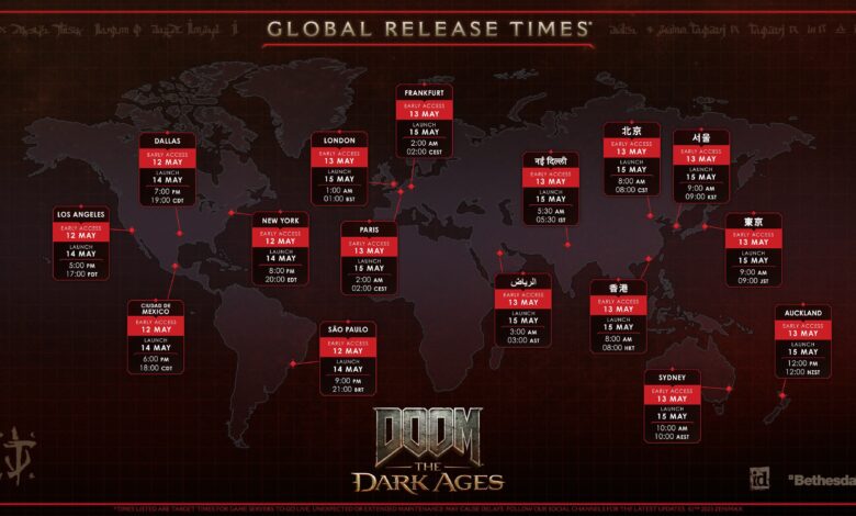 Doom: The Dark Ages discs contain almost no data, require full game downloads