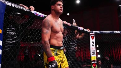 Gilbert Burns breaks his silence after getting knocked out in fourth straight loss at UFC Vegas 106