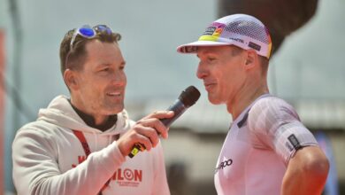 Danish triathlon star highlights blistering bike split as key to The Championship success.