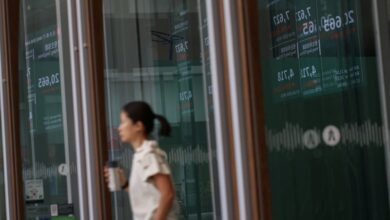 Asian shares make cautious gains as beaten-down Treasuries find support