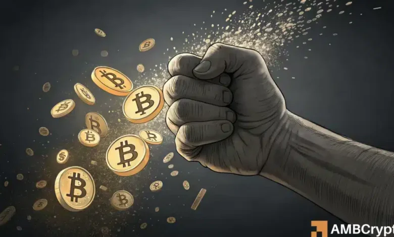 Bitcoin absorbs a $1.25B blow – Is a supply shock loading?