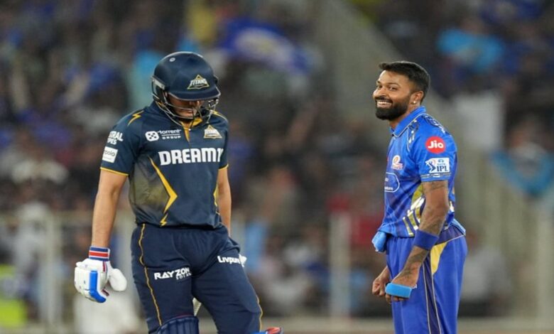 MI vs GT Live Score, IPL 2025: Kusal Mendis dismissed hit wicket as Sai Sudharsan carries Gujarat innings