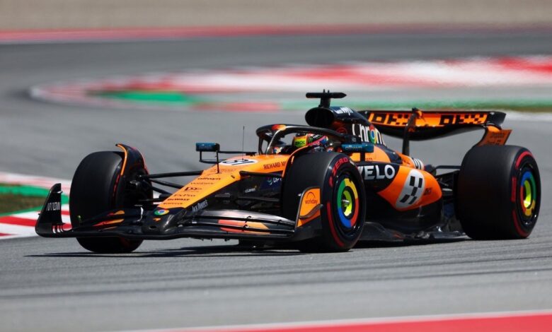 F1 Spanish GP: Oscar Piastri beats Lando Norris to take pole