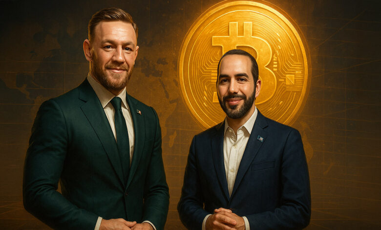 Conor McGregor doubles down on an Irish strategic Bitcoin reserve, tags Nayib Bukele ‘let’s chat’