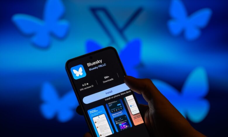 Left-leaning influencers embrace Bluesky without abandoning X, Pew says