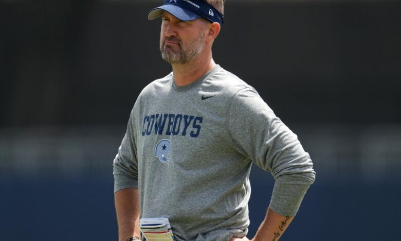 Brian Schottenheimer seems very focused on connecting Dallas Cowboys present to the past