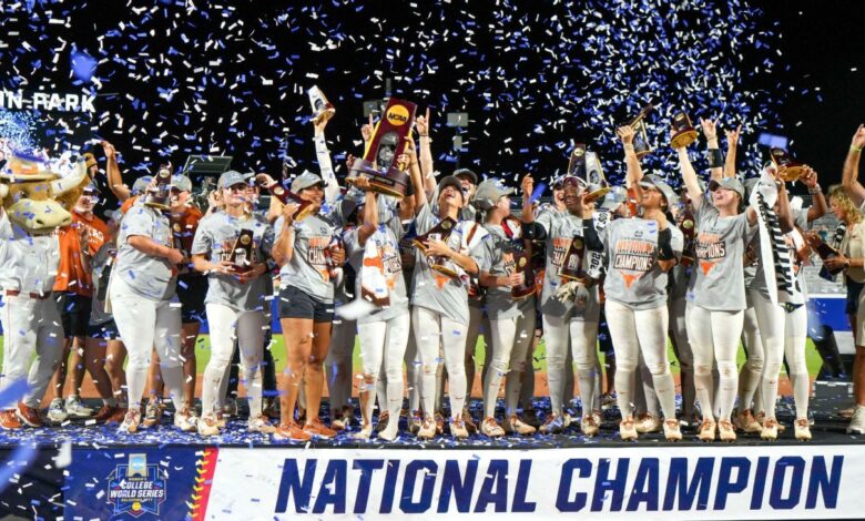 Texas softball’s journey from heartbreak to hoisting the national championship trophy