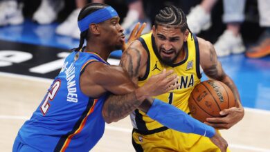 2025 NBA Finals schedule, odds, TV coverage: Thunder vs. Pacers game times, dates as OKC evens series