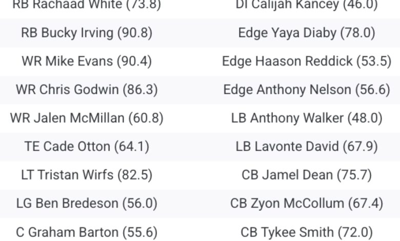 Tampa Bay Buccaneers 2025 Defensive Depth Chart Prediction Shows Familiar Names