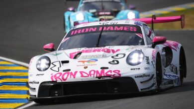 Pink is parked: Why the Iron Dames debuted a new white livery for Le Mans