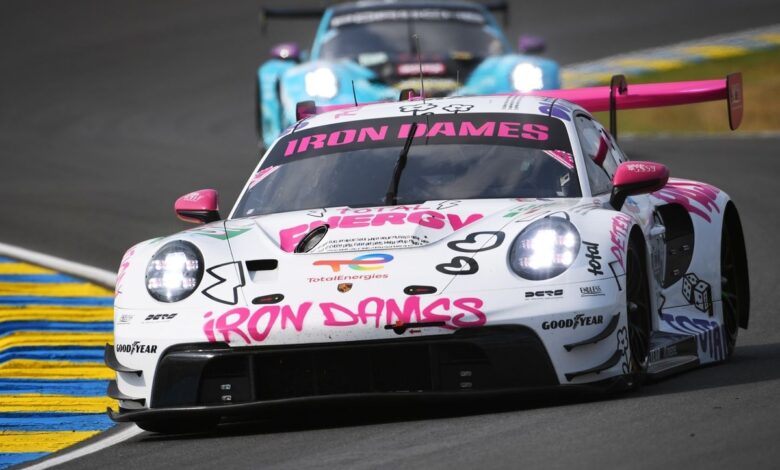 Pink is parked: Why the Iron Dames debuted a new white livery for Le Mans