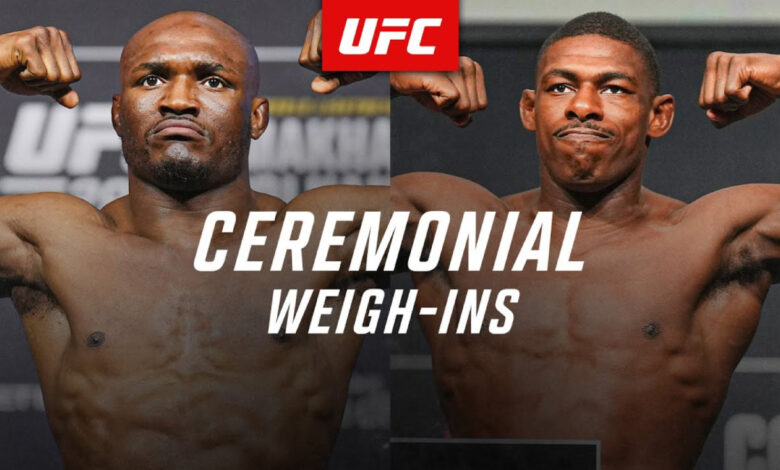 UFC Atlanta Ceremonial Weigh-in Video