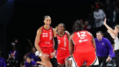 Aces star to miss Wings game after suffering a head injury