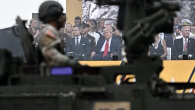 Tanks, guns and face-painting