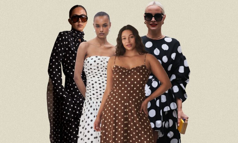 Polka-Dot Dresses are Summer’s Unexpected Trend—Here’s How to Style Them