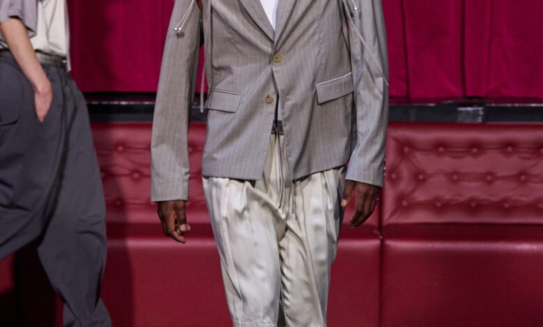 Saul Nash Spring 2026 Menswear
