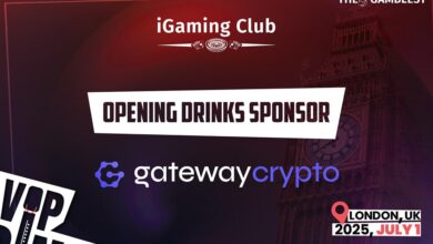 GatewayCrypto as Opening Drinks Sponsor at iGaming Club London 2025