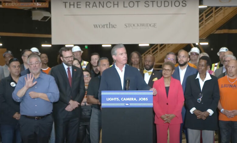 Gavin Newsom Signs $750 Million Boost to Hollywood As California Tries to Save Jobs