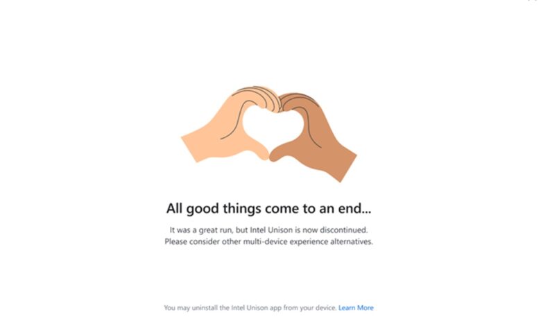 Intel’s excellent Unison PC-to-phone app shuts down for good