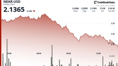 NEAR Protocol Plunges 5% as Resistance Holds, Bitwise ETP Launches