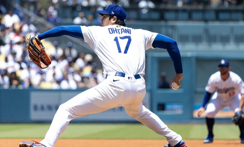 Shohei Ohtani pitches two innings for second straight start: Dodgers star impresses with increased pitch count