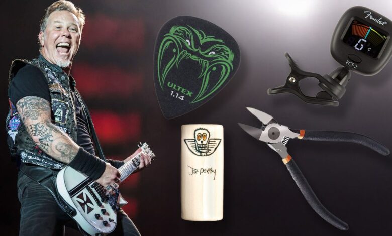 Here are the 13 must-try guitar accessories for under $25 this Prime Day -approved Dunlop Black Fang guitar picks for only $8.25!