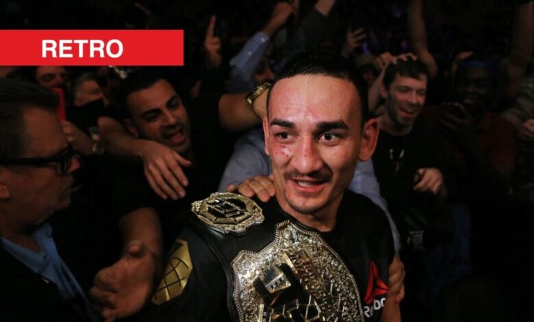 Max Holloway cut interview with Joe Rogan short and stormed out of cage after dominating unique UFC champion