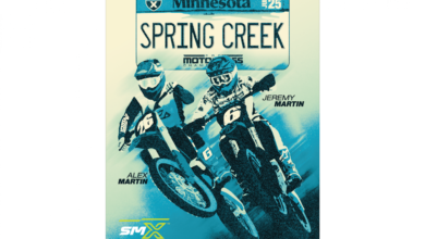 Spring Creek National Event Sticker Available at Moto Tees This Weekend