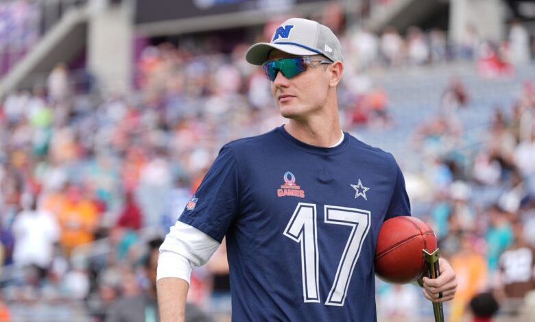 Brandon Aubrey’s playing for a big raise in contract year