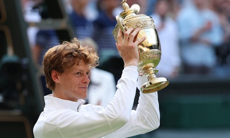 Jannik Sinner beat defending champion Carlos Alcaraz to win the Wimbledon men’s title